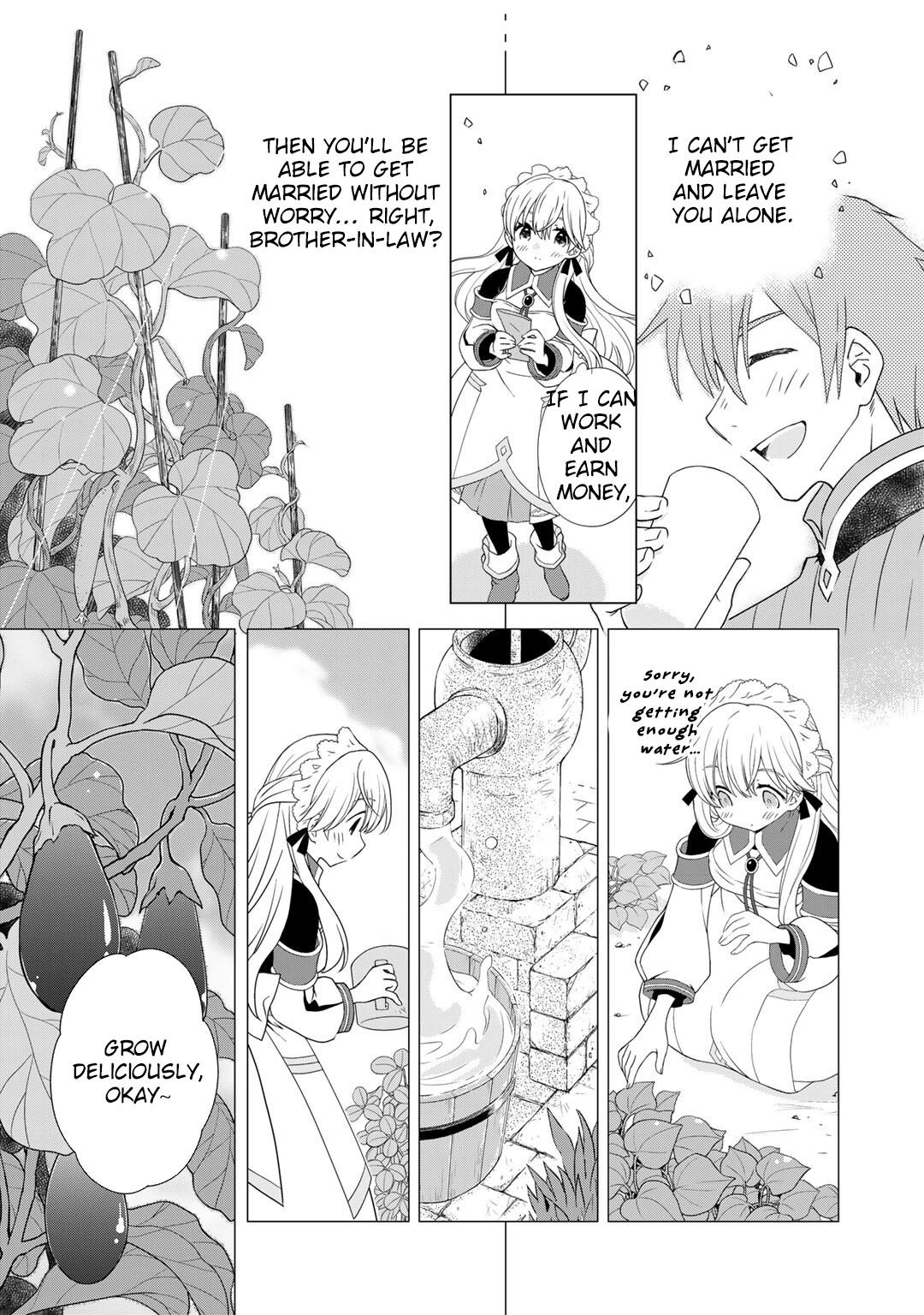 Cheat Home Garden — Maybe I’m the real Spirit Princess, but I’ll just farm. Chapter 5 - . Page 3